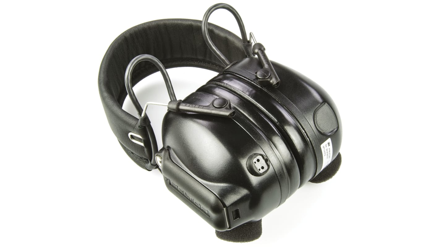 Protector auditivo inalámbricos 3M PELTOR serie Tactical XP, color Negro