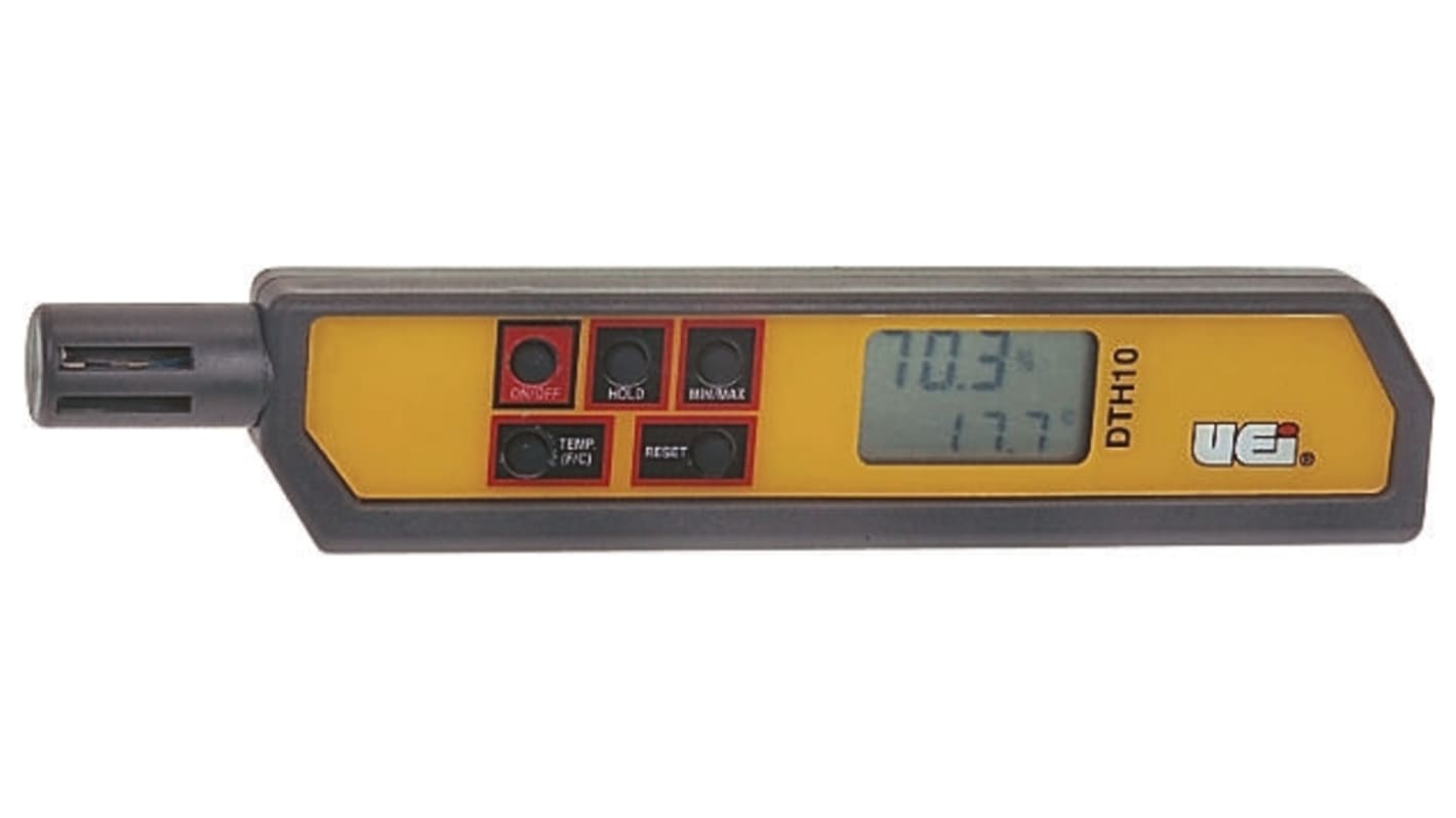 Kane DTH10 Pen Digital Hygrometer, ±5 %RH Accuracy, +50°C Max, 95%RH Max, UKAS Calibration