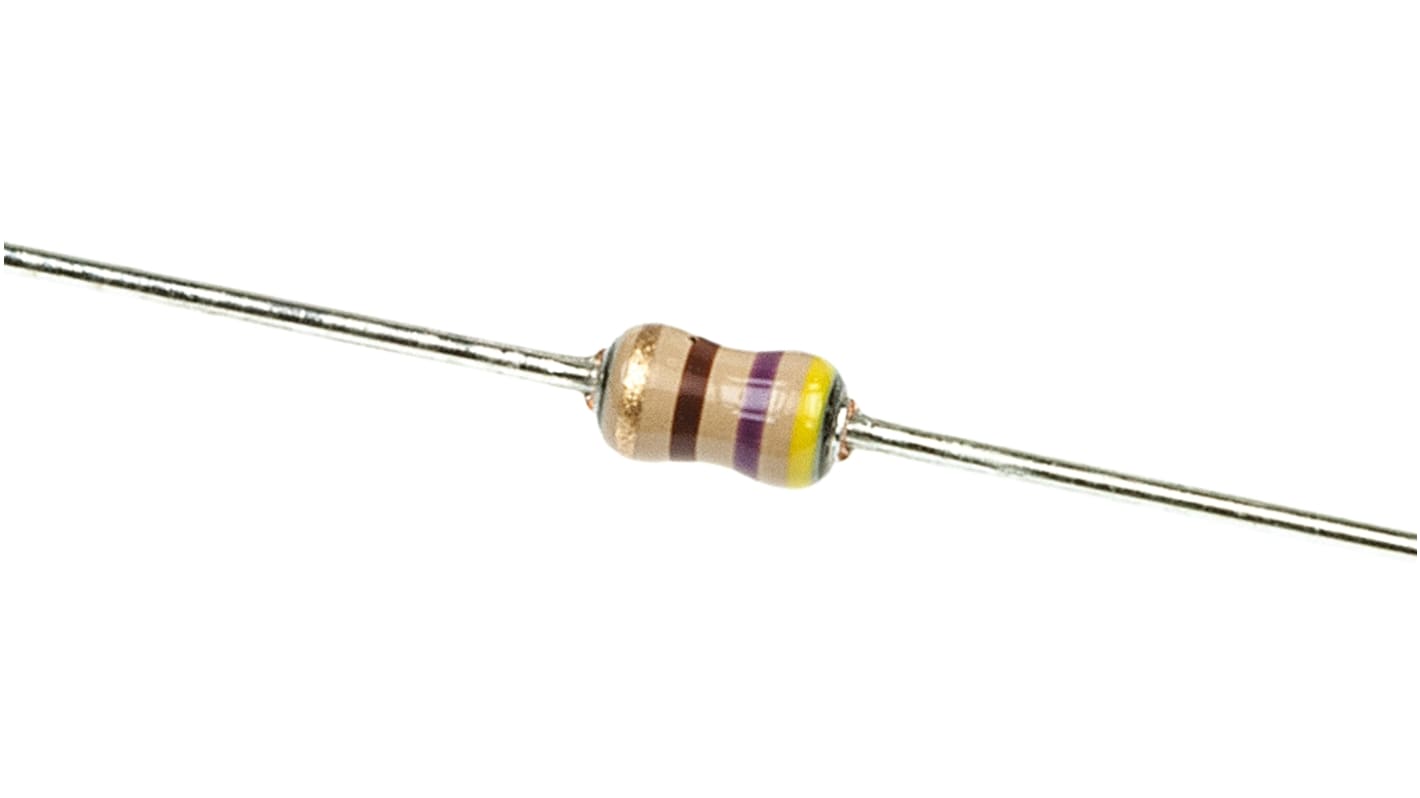 TE Connectivity 470Ω Carbon Film Resistor 0.25W ±5% CFR16J470R