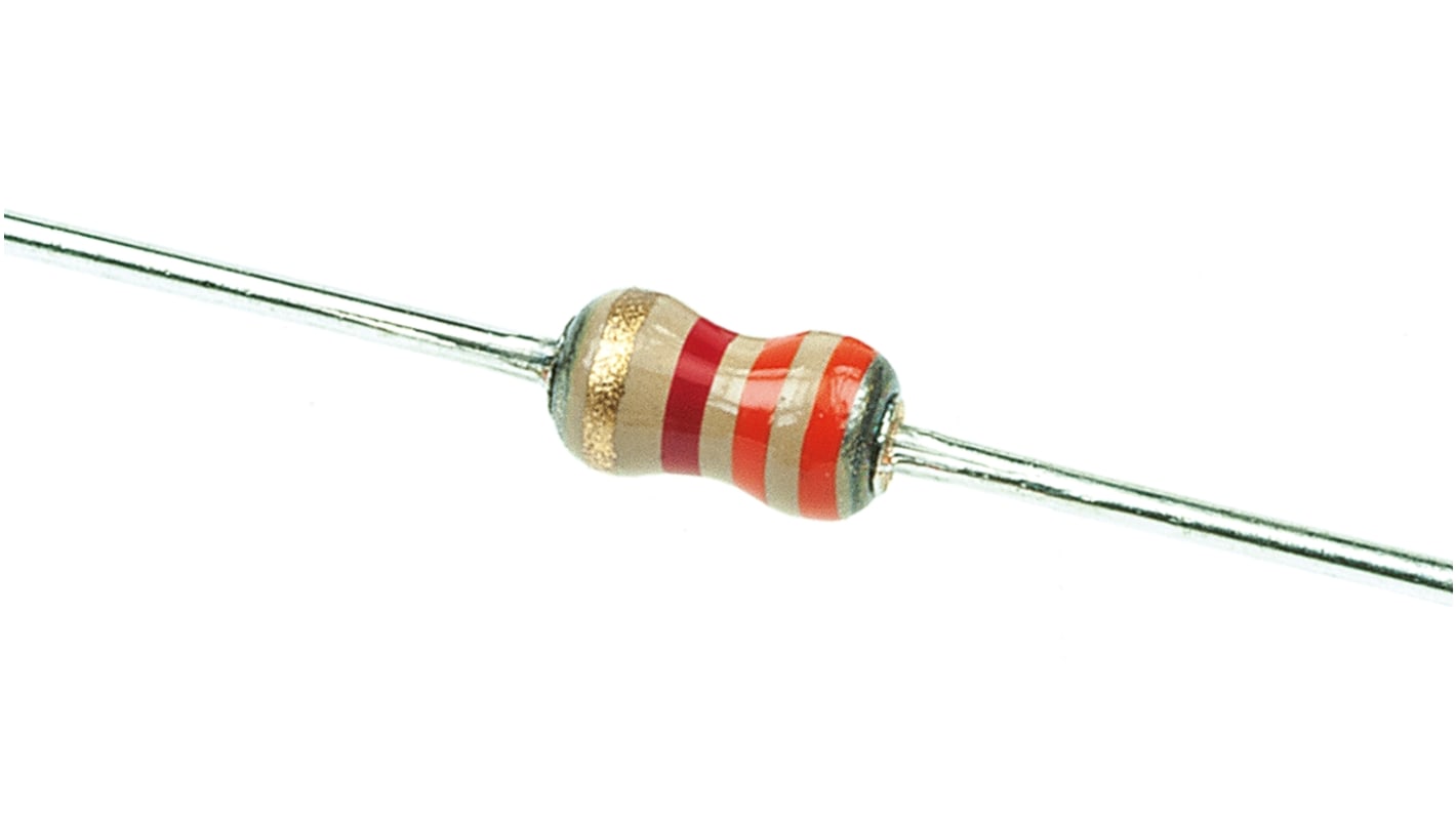 TE Connectivity 3.3kΩ Carbon Film Resistor 0.25W ±5% CFR16J3K3