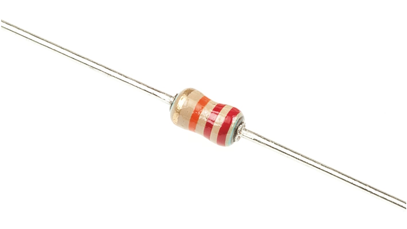 TE Connectivity 22kΩ Carbon Film Resistor 0.25W ±5% CFR16J22K