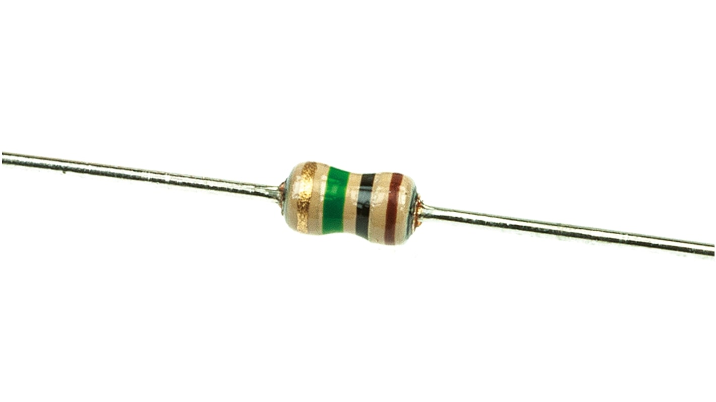 TE Connectivity 1MΩ Carbon Film Resistor 0.25W ±5% CFR16J1M0