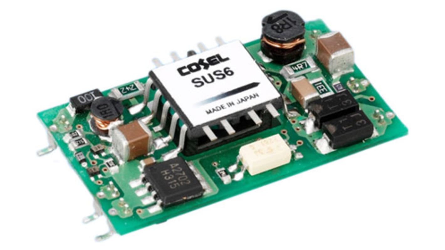 Cosel Isolated DC-DC Converter, 3.3V dc/ 1.2A Output, 4.5 → 9 V dc Input, 3.96W, Surface Mount, +85°C Max Temp