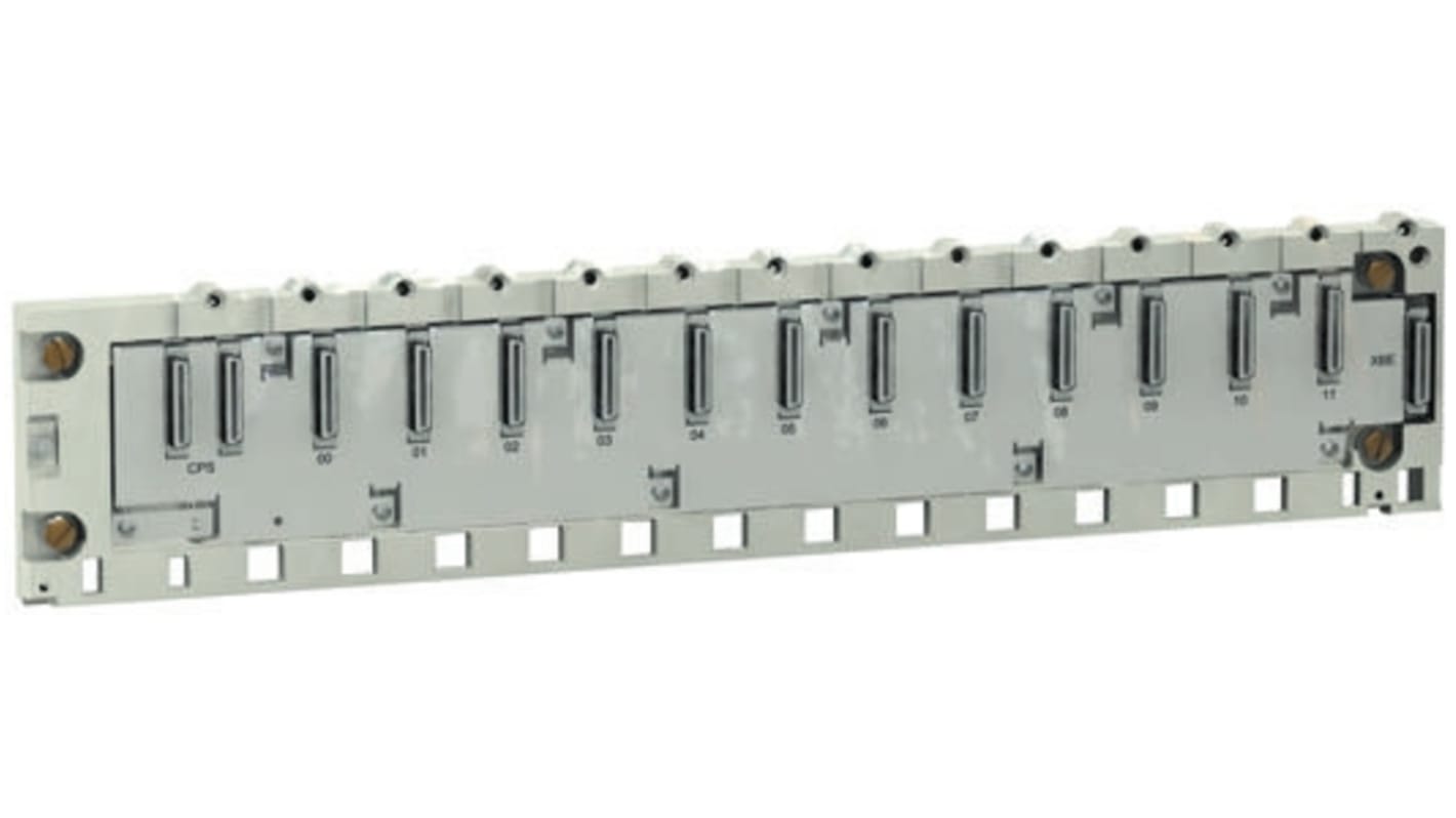 Backplane per guida din Schneider Electric, serie Modicon M340, per Modicon M340