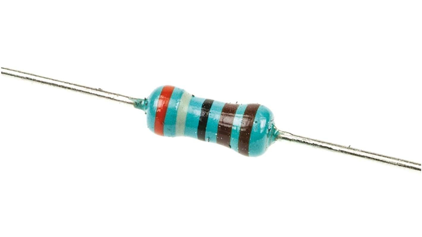 TE Connectivity 3.9kΩ Metal Film Resistor 0.6W ±1% LR1F3K9