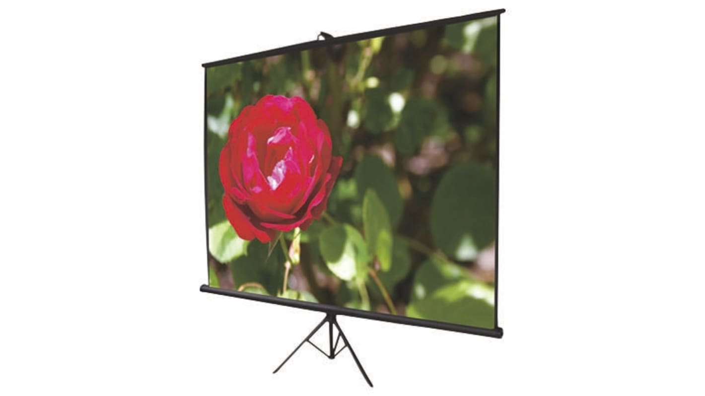 RS PRO Projector Screen, 1800mm W, 1800mm H