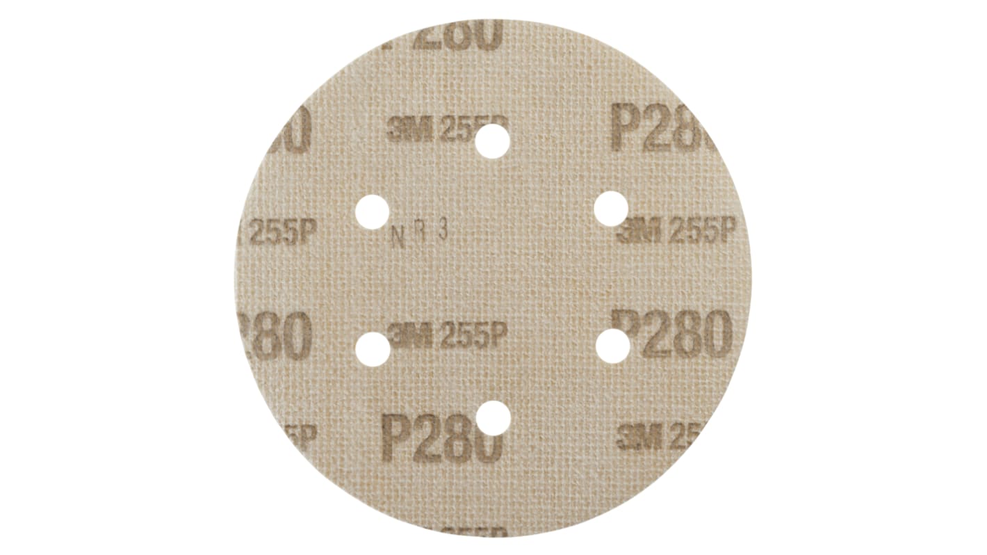 3M Non-Woven Fabric Grinding Disc, 150mm, Very Fine Grade, P280 Grit, 100 in pack