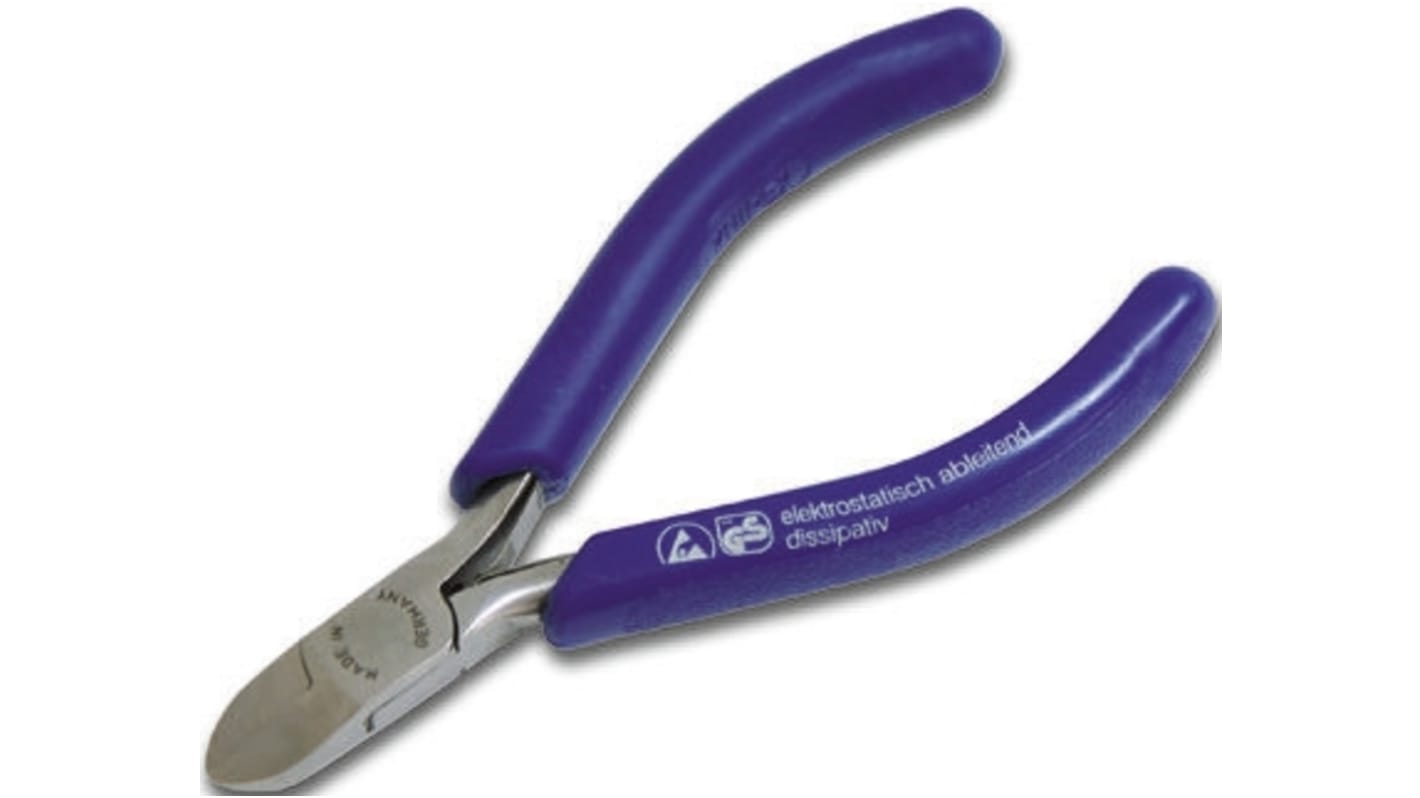 RS PRO 115mm Diagonal Type Wire Cutter For Aluminium Wire, Copper Wire, 1.3mm cutting capacity