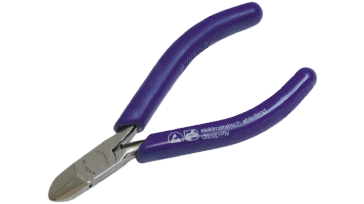 RS PRO 115mm Diagonal Type Wire Cutter For Aluminium Wire, Copper Wire, 1.6mm cutting capacity