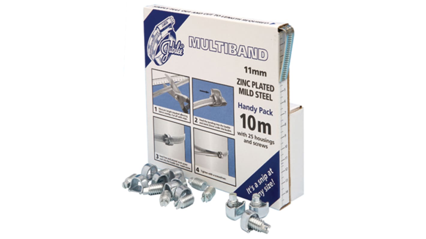 Seac 100 Piece Stainless Steel Bolt Drive Hose Clip Kit