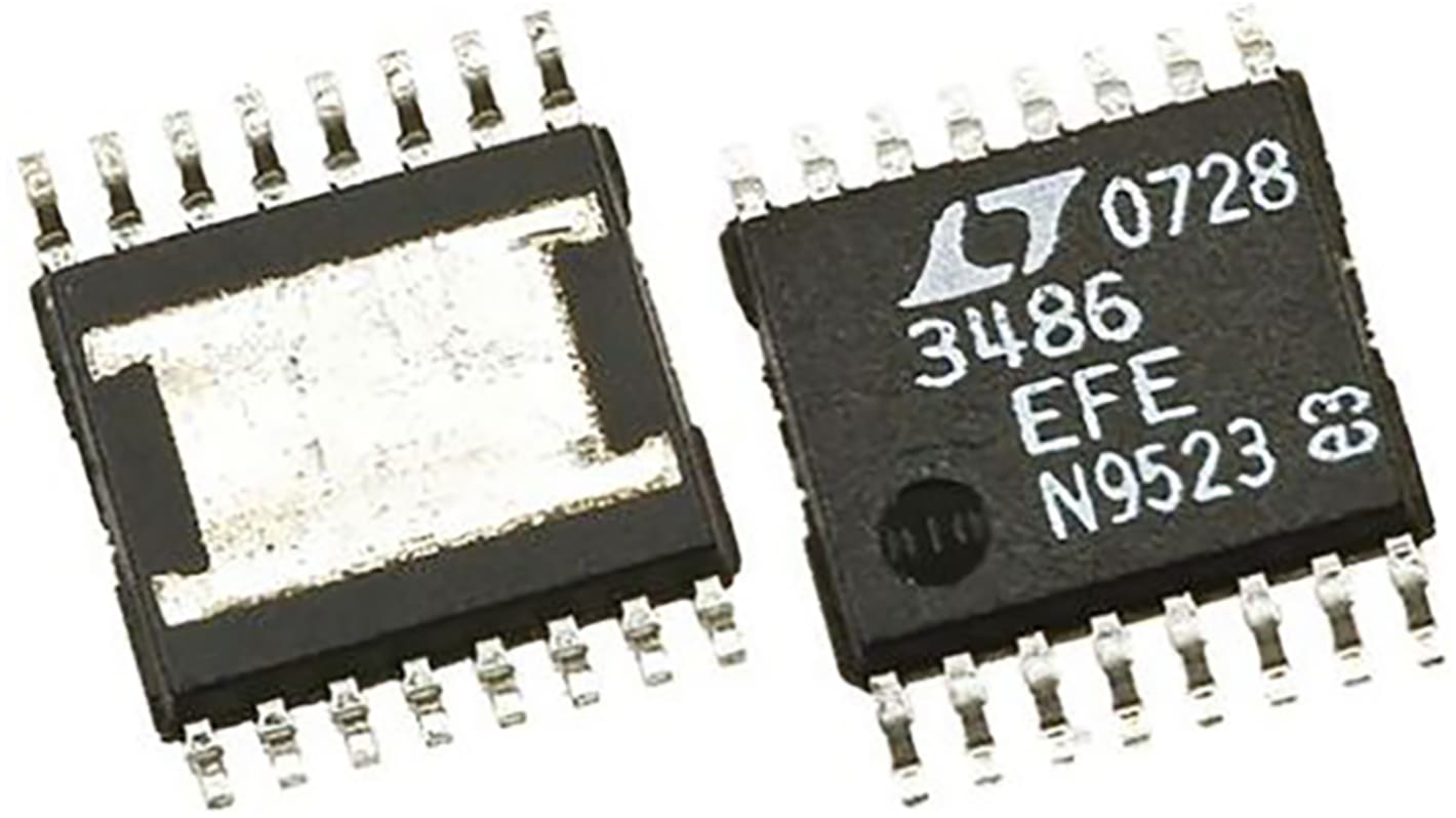 Analog Devices LED Displaytreiber TSSOP 16-Pins, 3,3 V, 5 V, 9 V, 12 V, 15 V, 18 V 16-Segm.