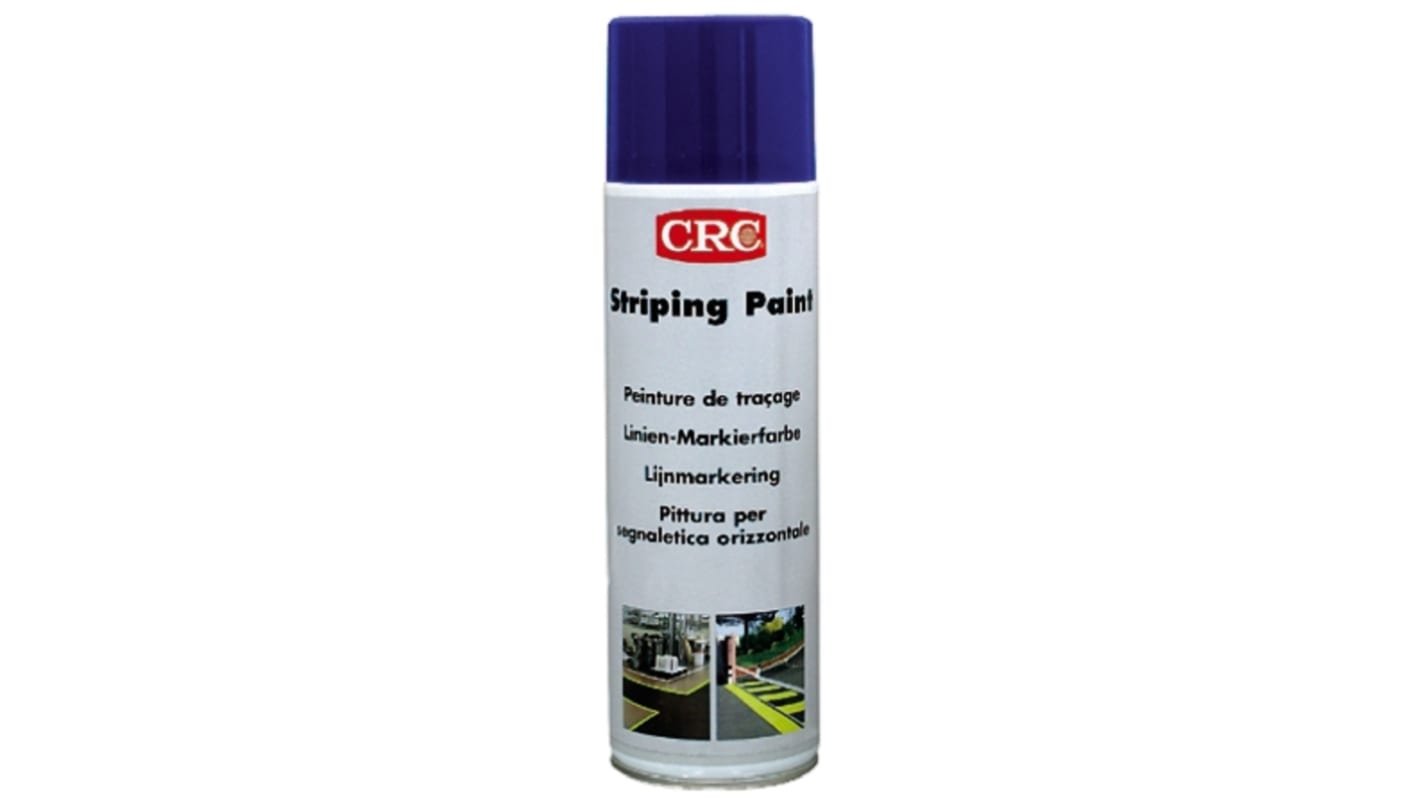 Peinture aérosol CRC STRIPING PAINT, Bleu Satiné, 500ml