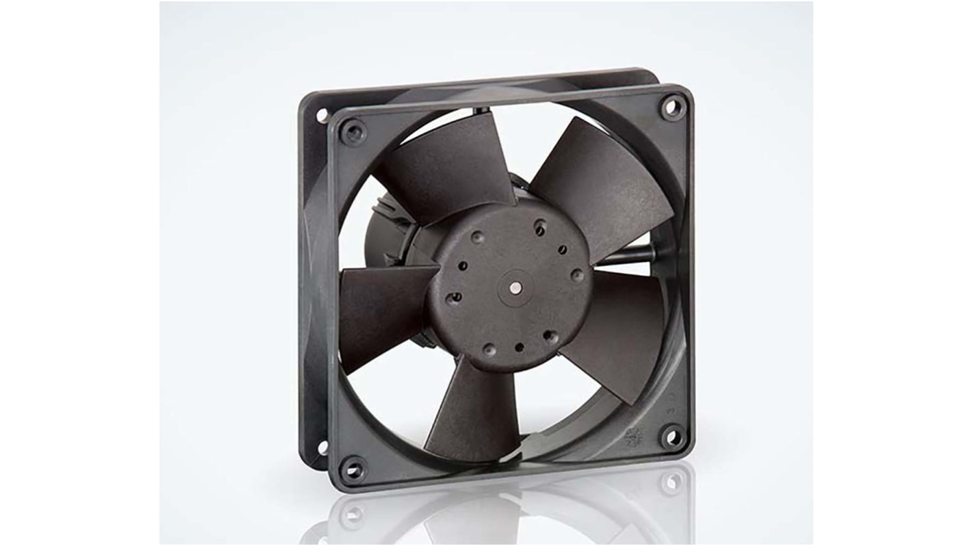 Ventilateur axial AC 4300 ebm-papst 85 → 265 V c.a., 204m³/h, 119 x 119 x 32mm, 11W