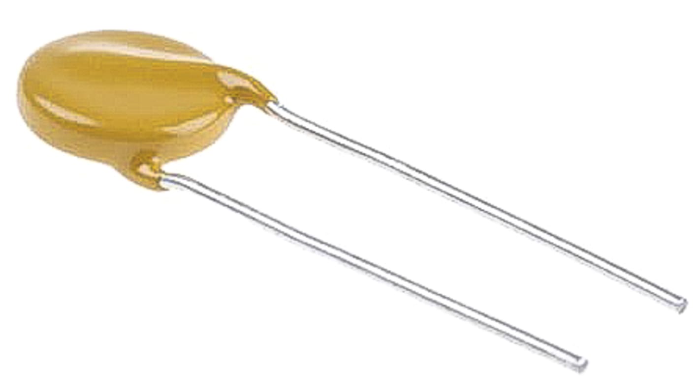 Vishay VDRS - E Metalloxid-Varistor, 580pF, 205V, 130V, 30J / 25A, 2500A max., mm, Ø 13.5mm, 4.6mm