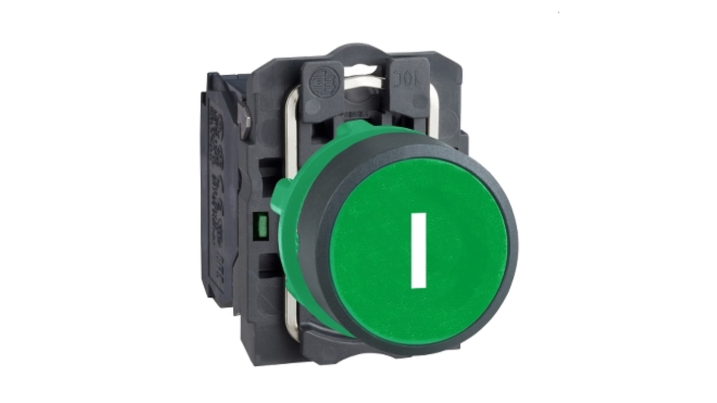 Schneider Electric Harmony XB5 Series Push Button, Panel Mount, 22mm Cutout, SPST