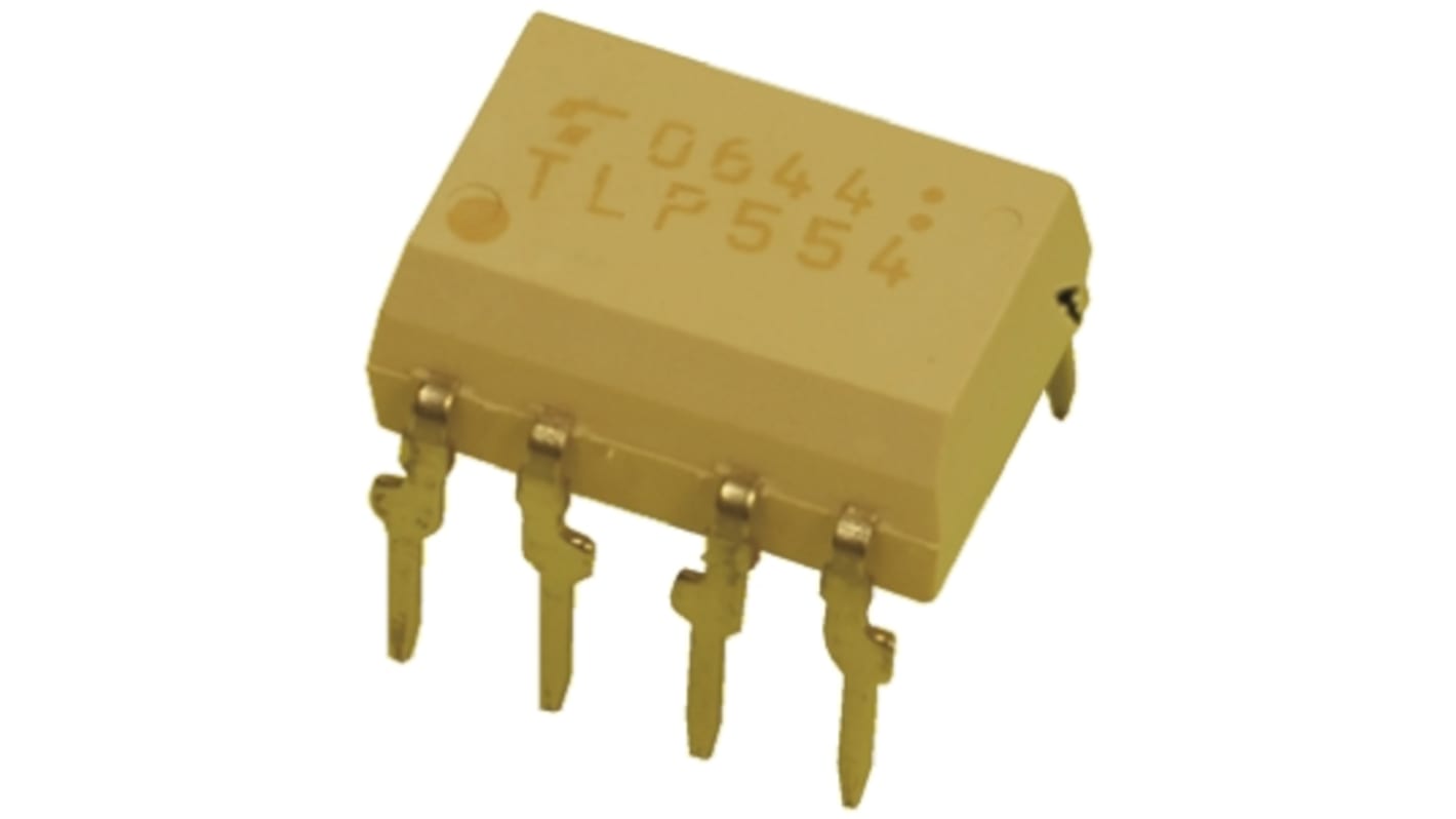 Toshiba, TLP550(F) DC Input Transistor Output Optocoupler, Through Hole, 8-Pin PDIP