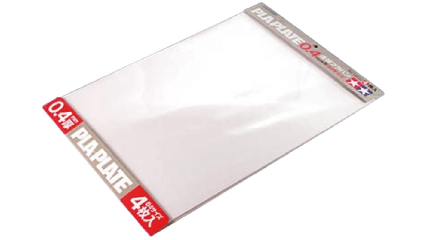Tamiya Clear Plastic Sheet, 364mm x 257mm x 0.4mm