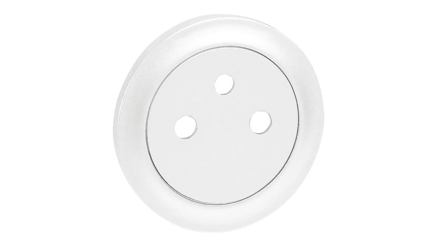 PLATE  WHITE SOCKET F/B