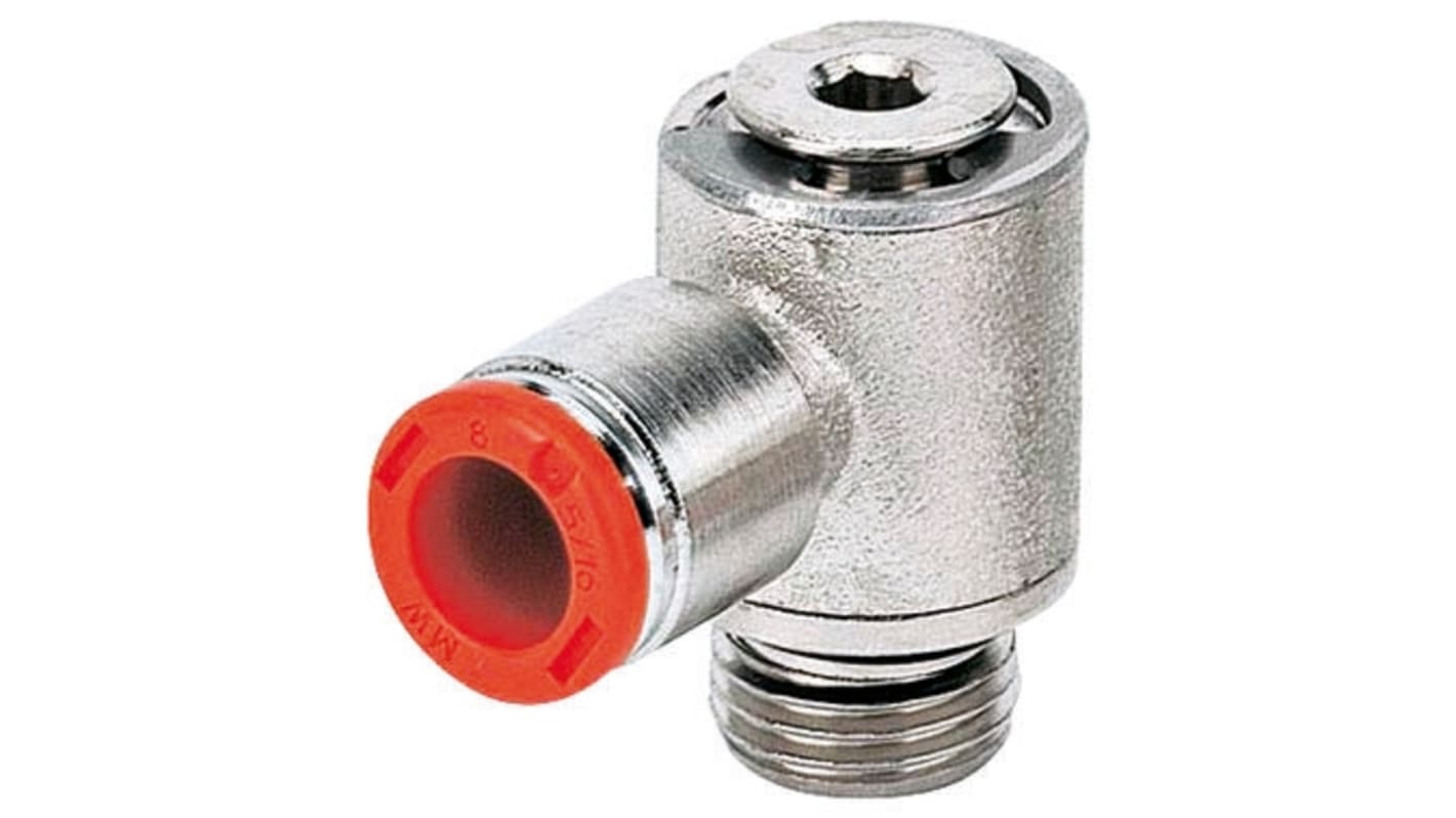 RACCORDO L AUTOMATICO M.1/8 GIREVOLE TUBO 6 - Foto 10