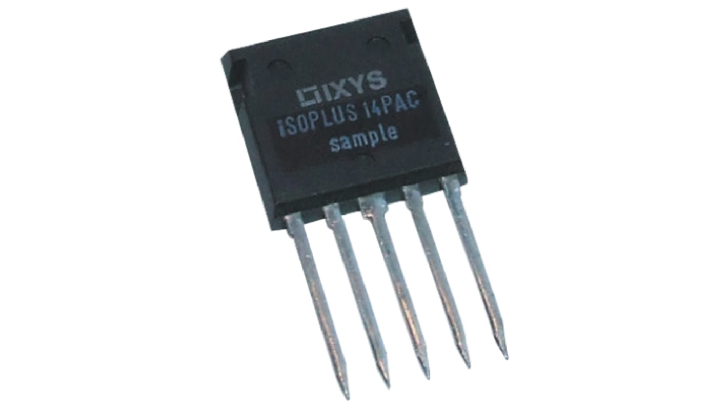 IXYS FII30-06D IGBT N-csatornás, 30 A, 600 V, 5-tüskés, ISOPLUS-I4-PAC 2 Egyszeres