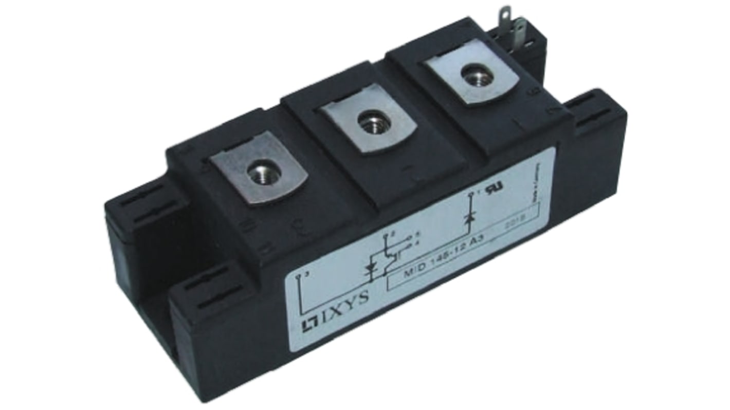 IXYS MDI145-12A3 Single IGBT Module, 160 A 1200 V, 7-Pin Y4 M5, Panel Mount