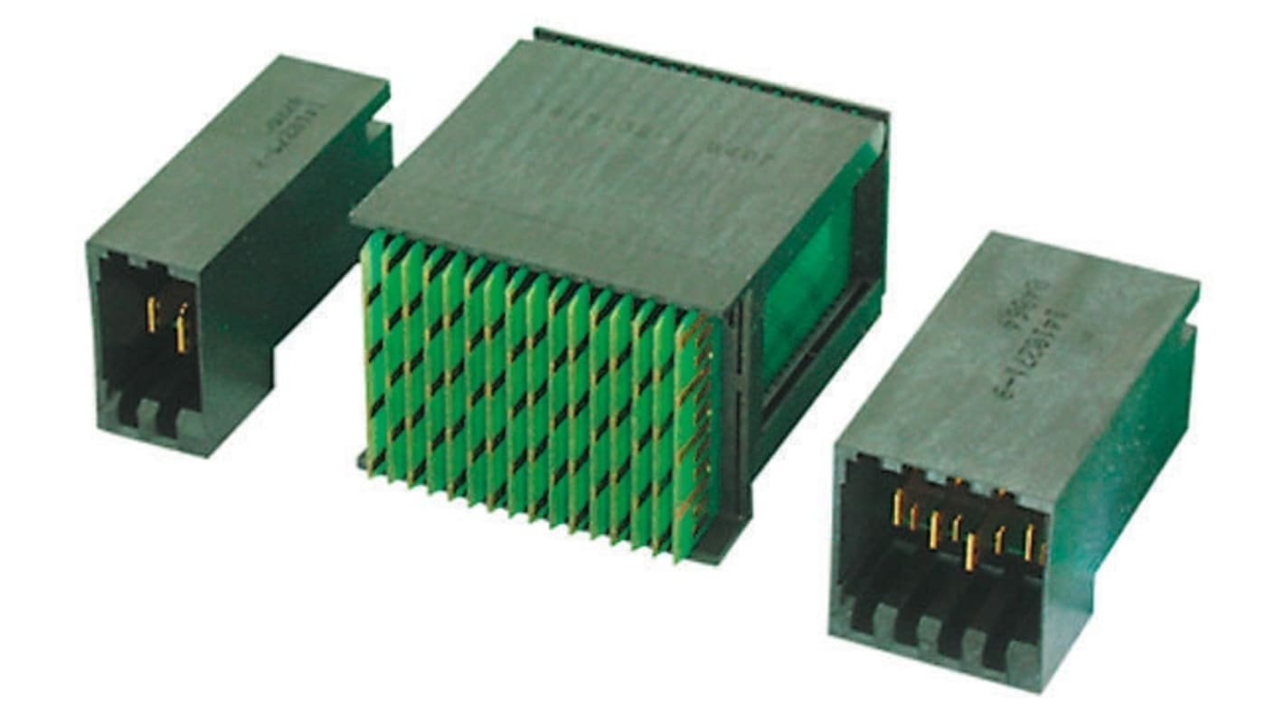 Conector de alimentación Backplane ACTA TE Connectivity, Serie MULTIGIG RT 2, paso 1.8mm, 112 vías, 7 filas, Ángulo de
