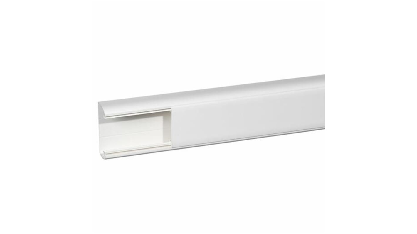 0 104 61 Legrand DLP White Dado Trunking Closed Slot, W80 mm x