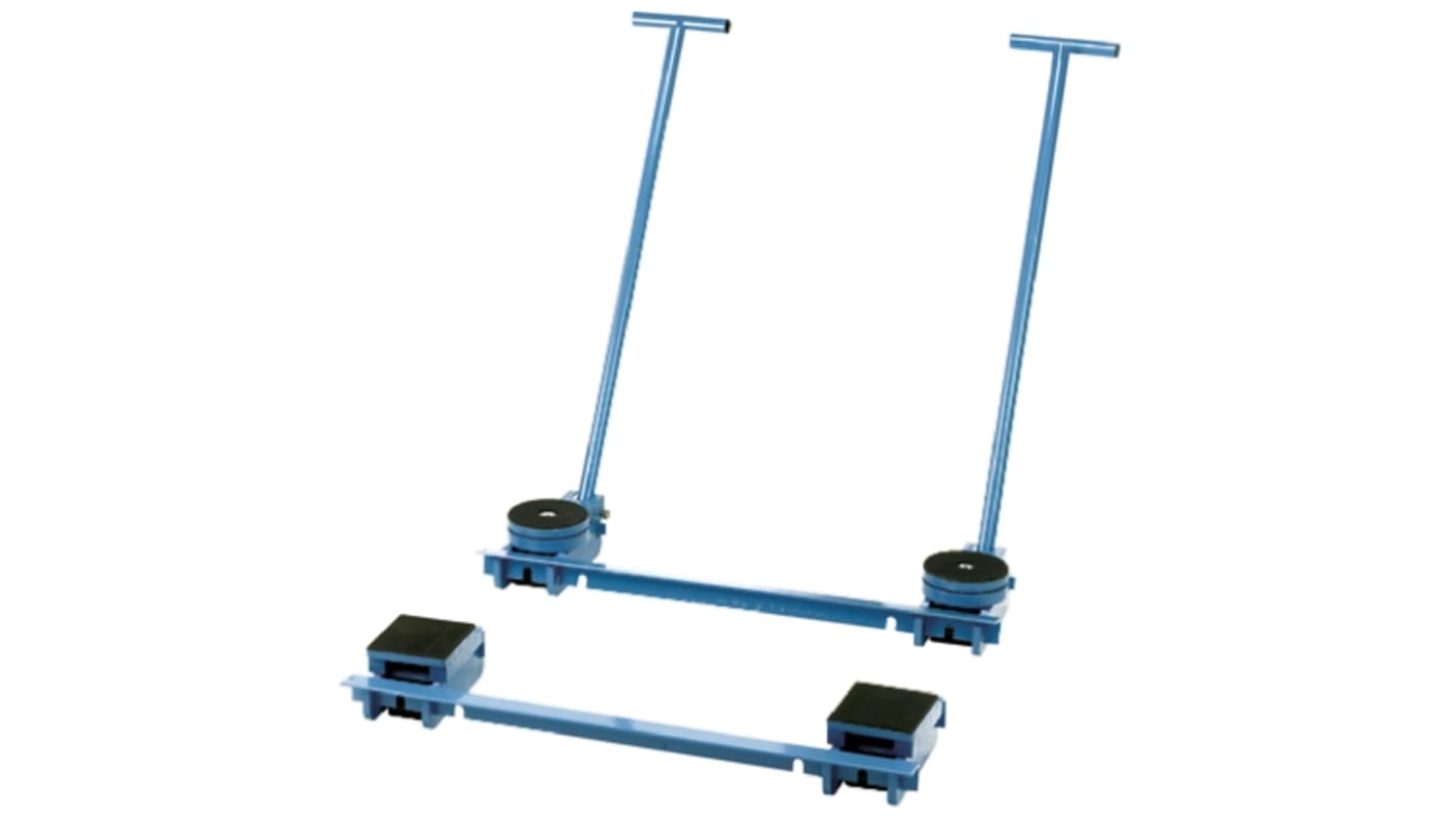 Carrello con ruote RS PRO, carico 5t, 205mm x 1030mm x 175mm