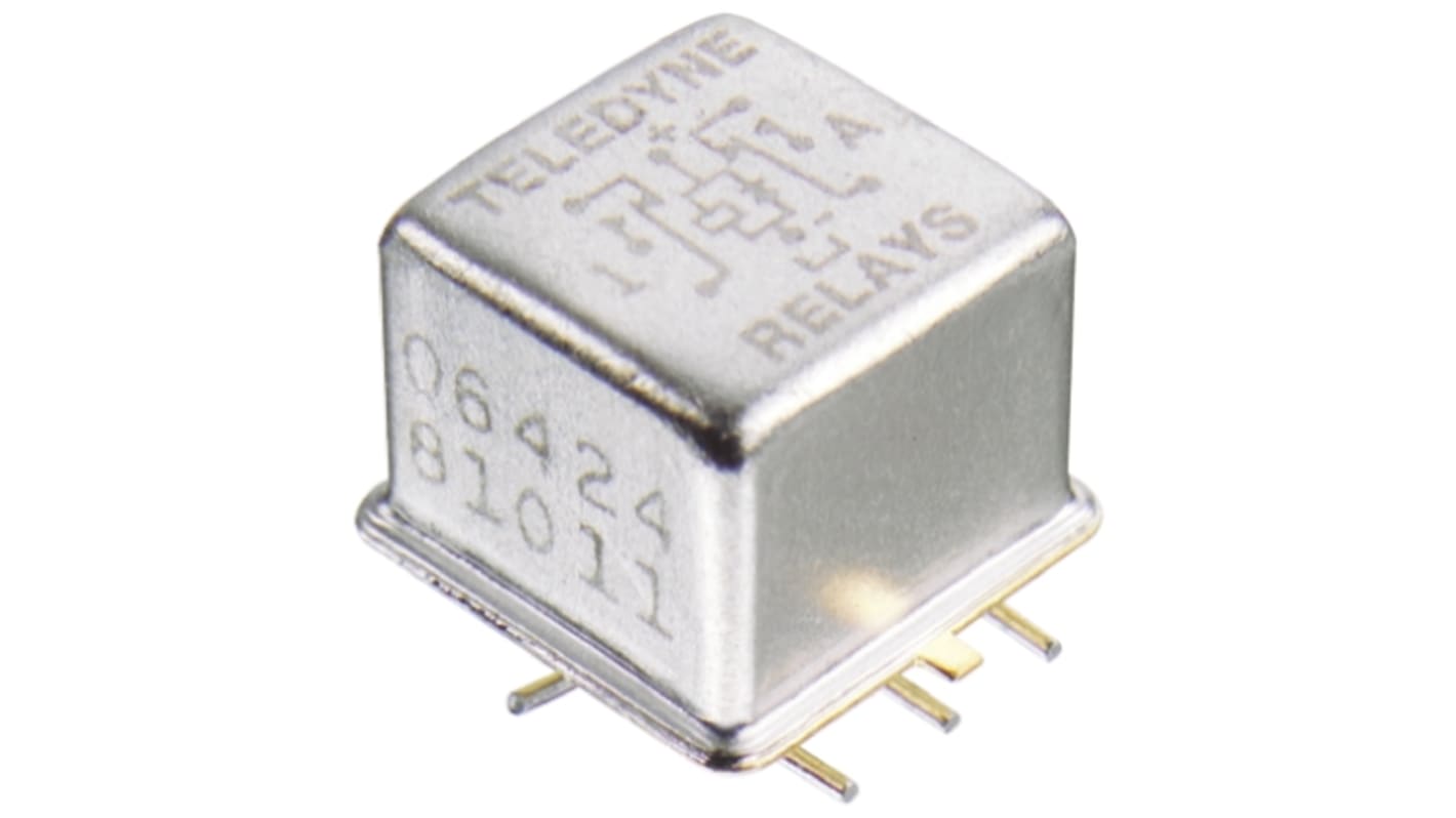 Teledyne PCB Mount RF Relay, 16V dc Coil, DPDT