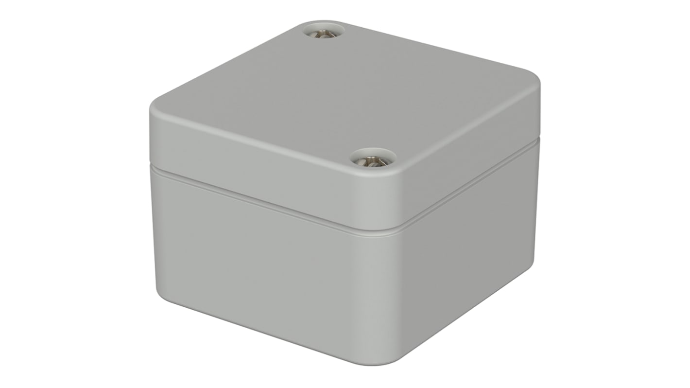 Caja Bopla de Policarbonato Gris claro, 52 x 50 x 35mm, IP66