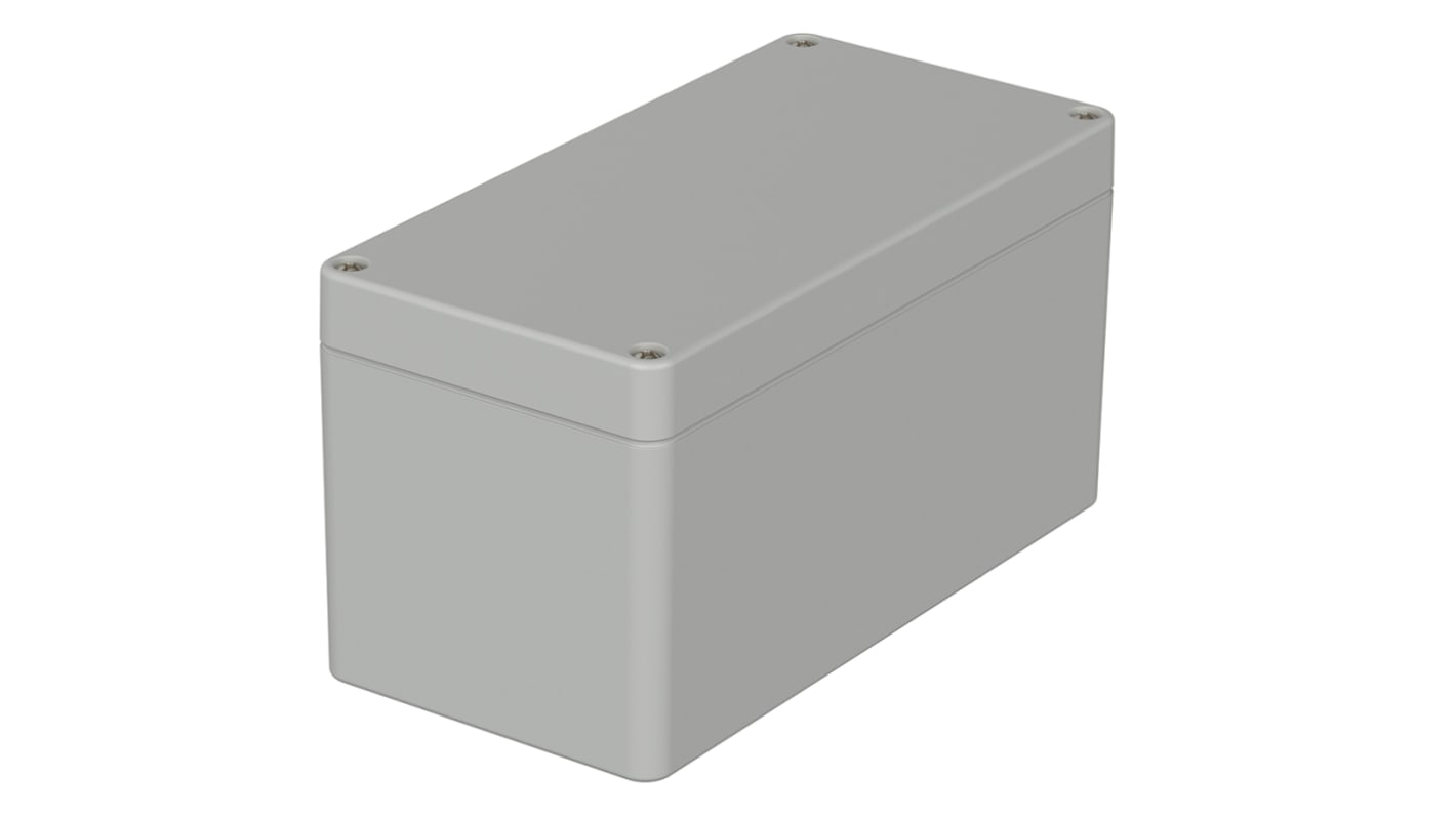 Bopla Euromas Series Light Grey Polycarbonate Enclosure, IP66, IK07, Light Grey Lid, 160 x 80 x 85mm