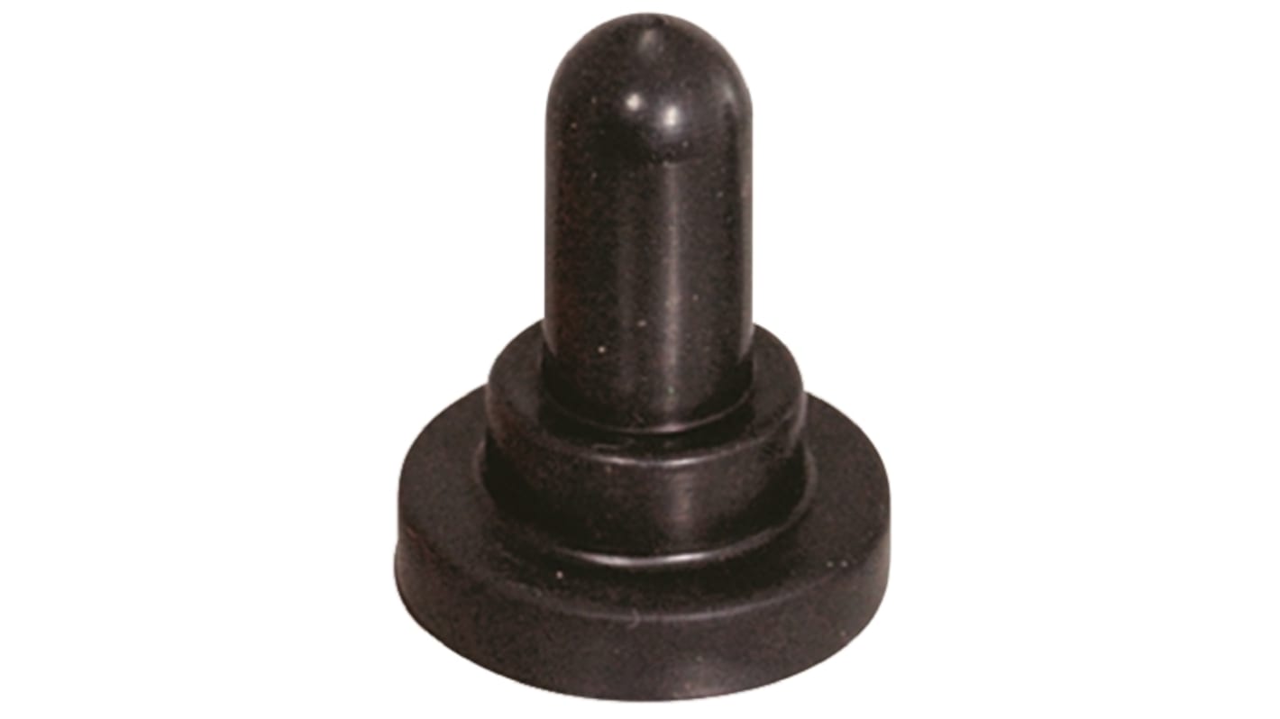 Toggle Switch Boot Black Boot for use with ET Series Toggle Switches