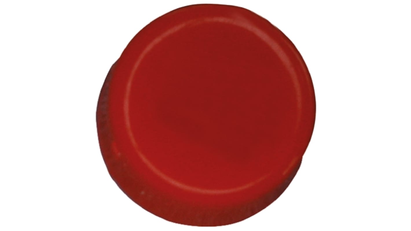 Nidec Components Red Push Button Cap for Use with AP & APE Series Switches