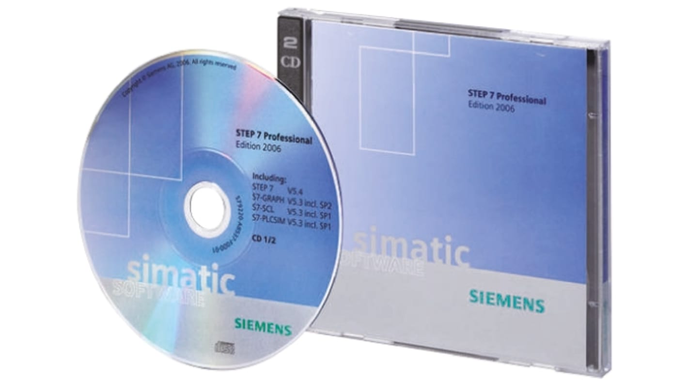 Software di programmazione PLC Siemens 5,3, Multilingue, per uso con STEP7-MICRO