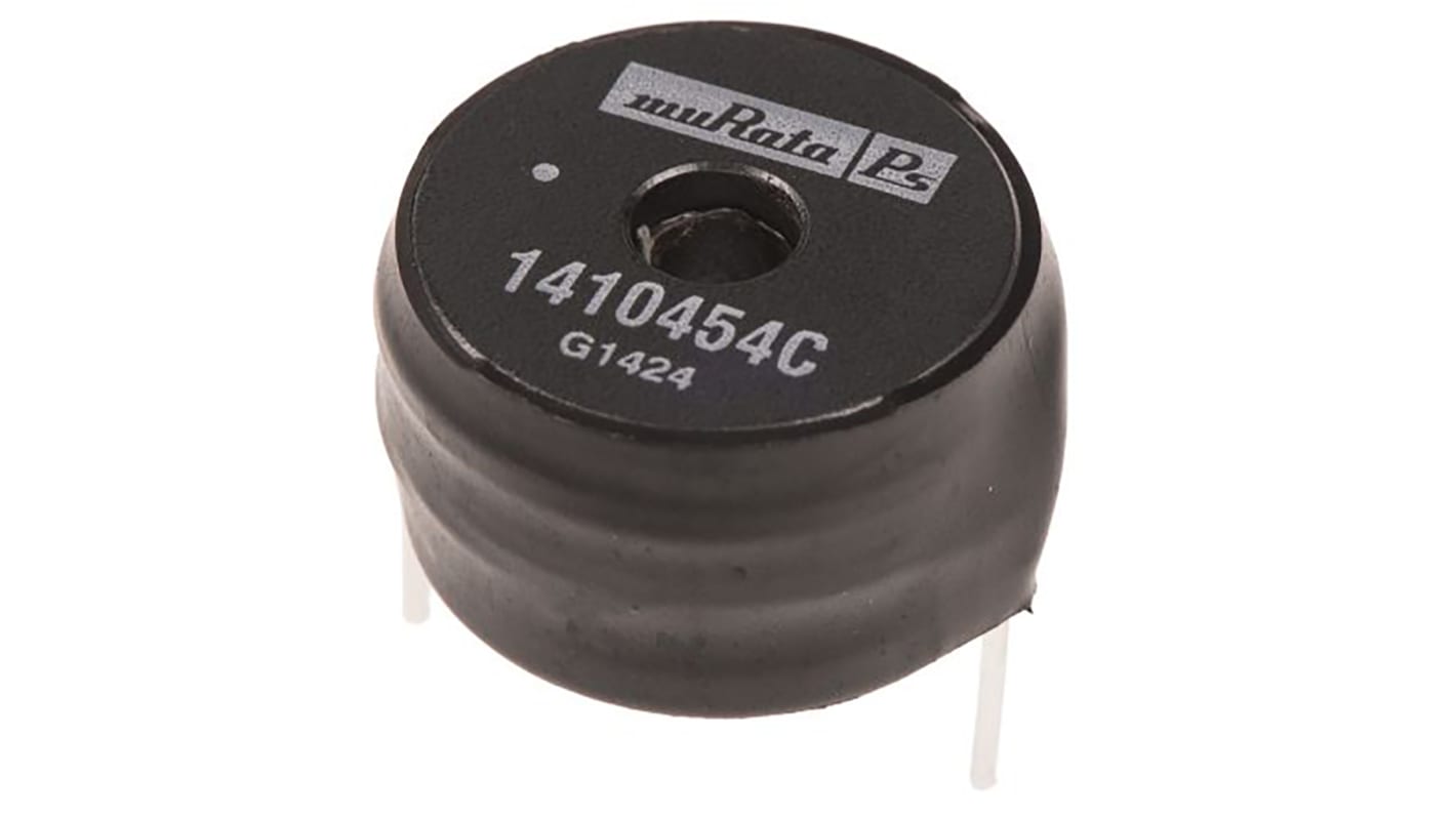 Murata Power Solutions Spole med tilledninger 100 μH ±10%, Max SRF: 4.6MHz, Q:24, 5.4A Idc, 46mΩ Rdc