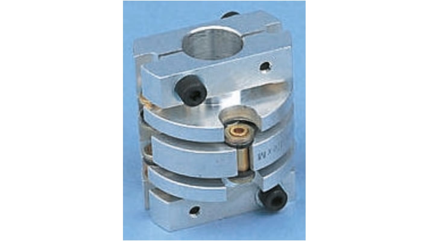 Huco Specialist Coupling, 33.5mm Outside Diameter, 10mm Bore, 50.8mm Length Coupler