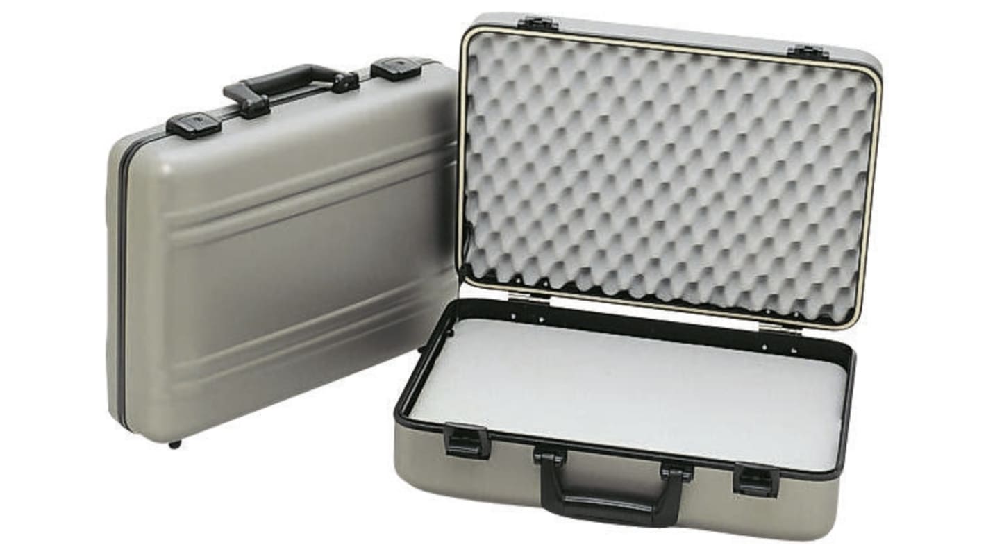 RS PRO Waterproof Metal Equipment case, 458 x 331 x 153mm