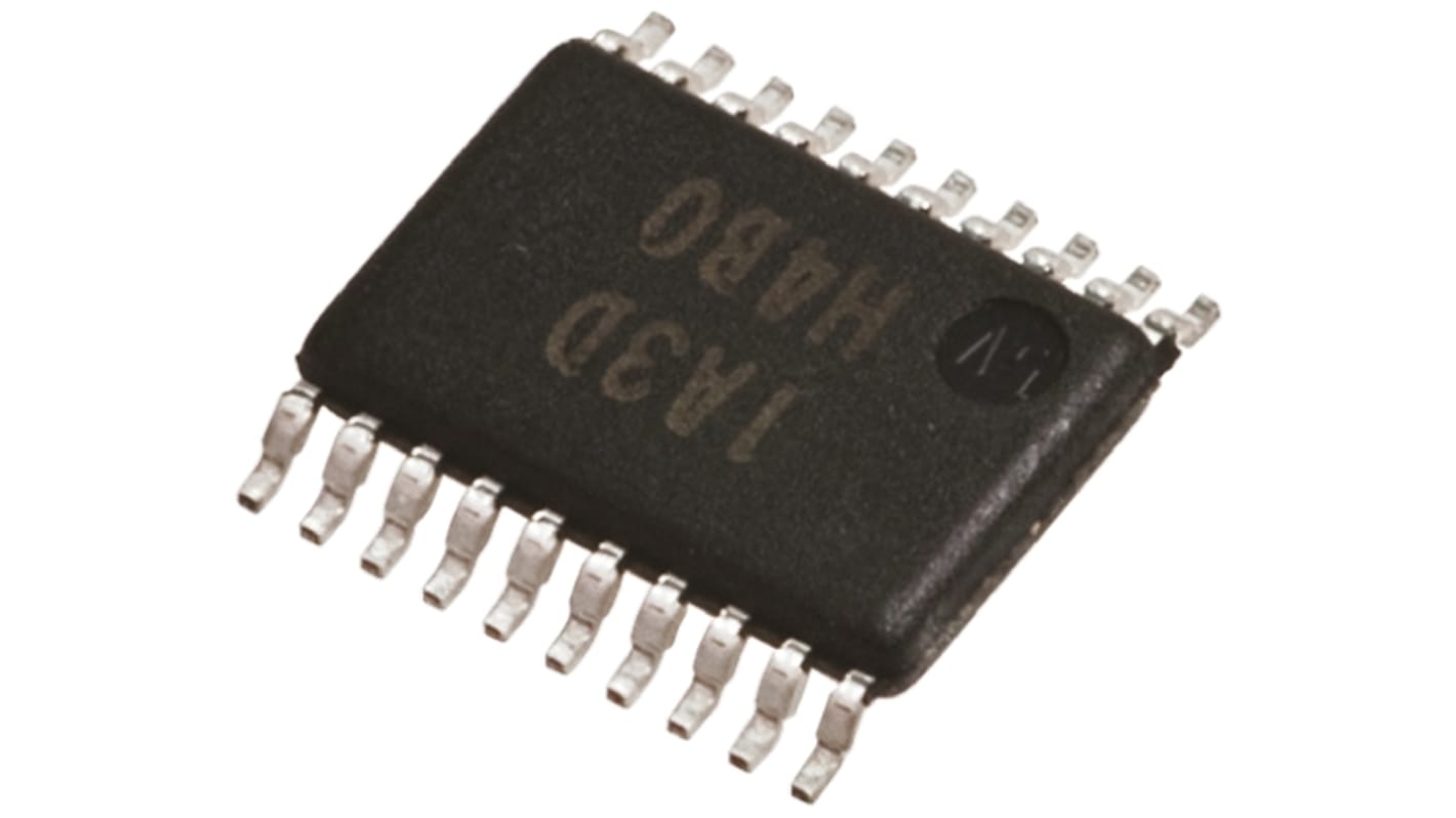 Renesas Electronics R5F211B1DSP, 16bit R8C/1B Microcontroller, R8C, 20MHz, 2 kB, 4 kB Flash, 20-Pin LSSOP