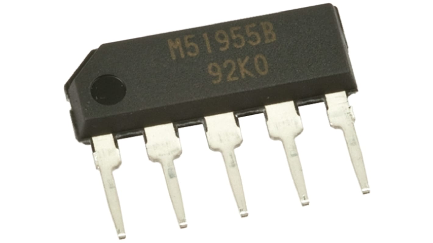 Renesas Electronics Voltage Supervisor 1.3V max. 5-Pin SIP, M51957AL