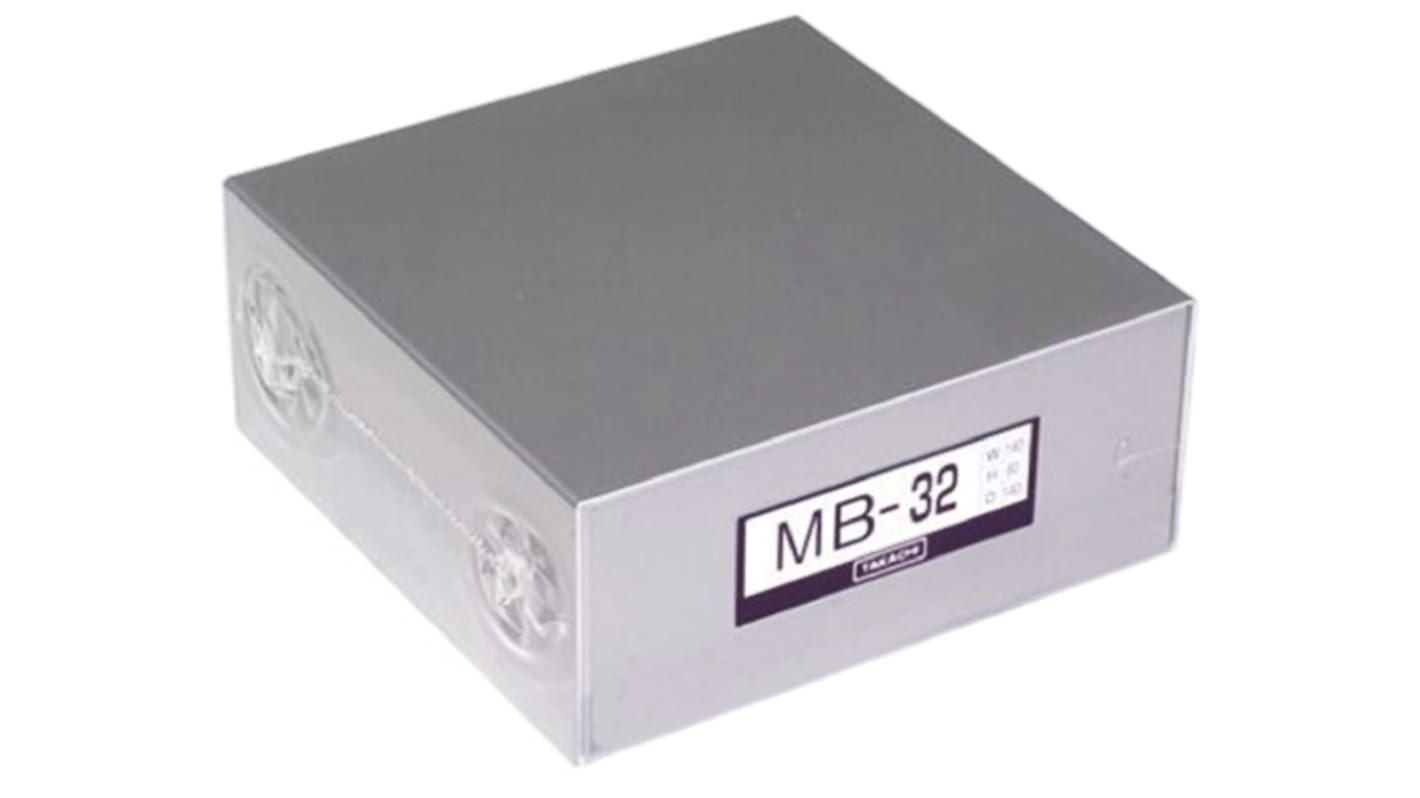 Takachi Electric Industrial MB Silver Aluminium Enclosure, 140 x 140 x 60mm