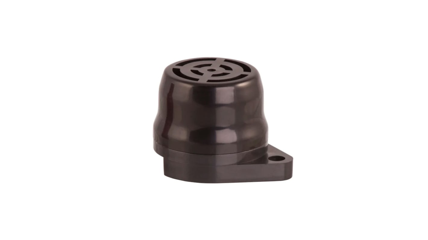 Moflash AE30M Series Panel Mount Buzzer, 12 V, 75dB at 1 m, IP34, DC, Single-Tone