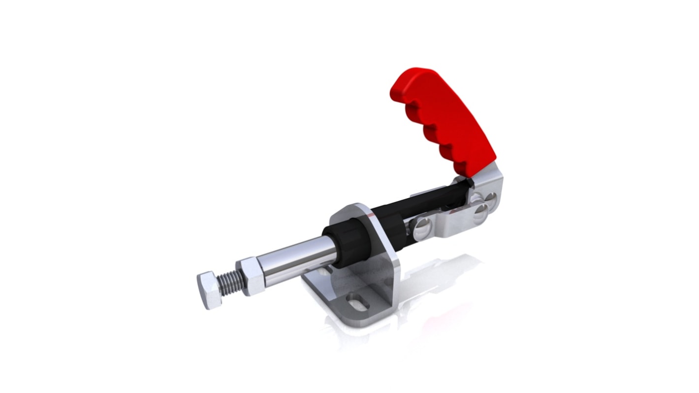 Toggle clamp outlet