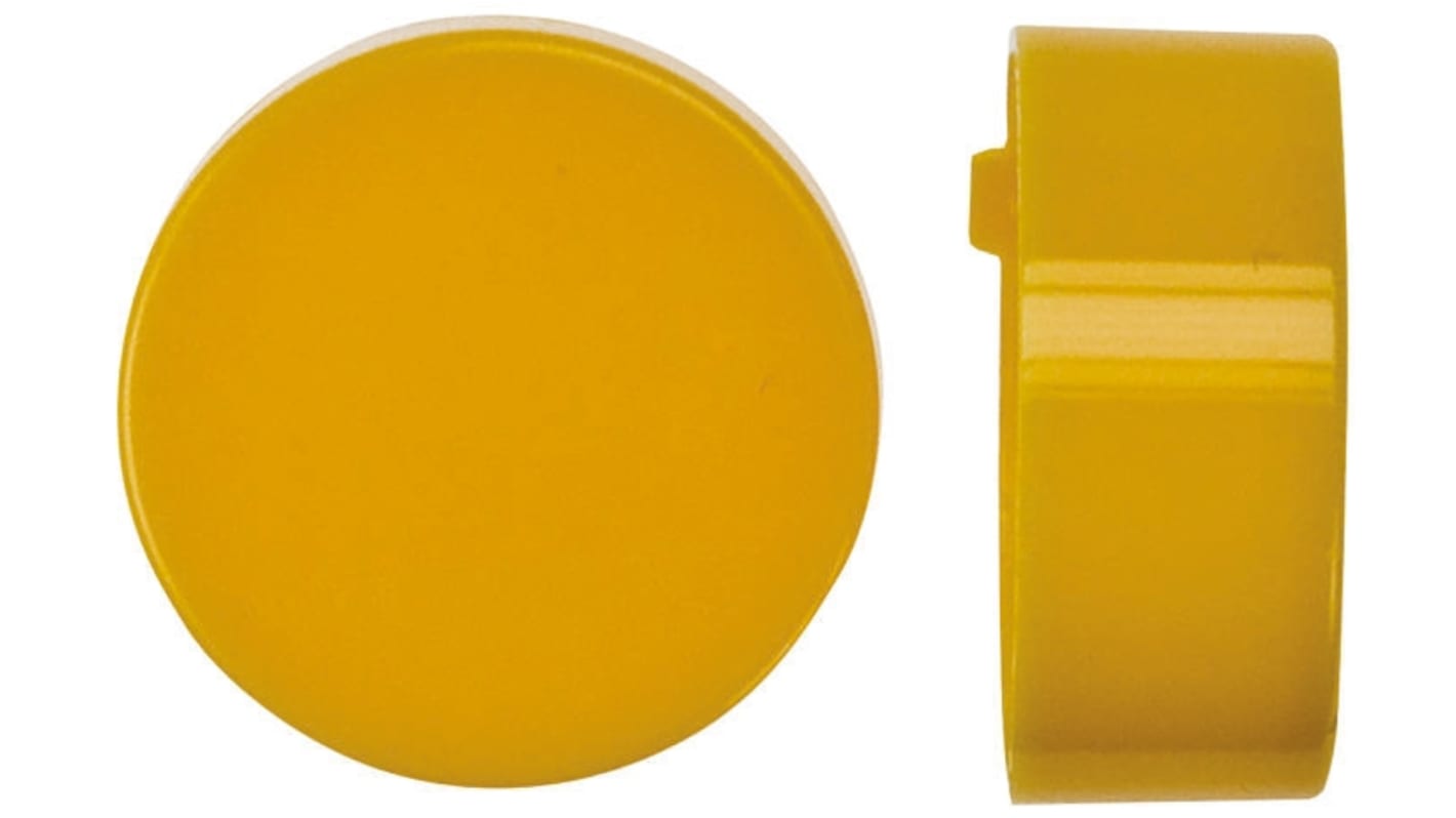 Molveno Yellow Push Button Cap for Use with Push Button Switch