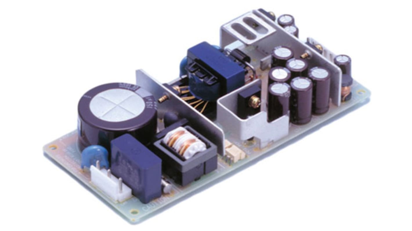 Cosel Switching Power Supply, LDC30F-2, 5 V dc, ±15 V dc, 1 A, 3 A, 300 mA, 30W, Triple Output, 110 → 370 V dc,