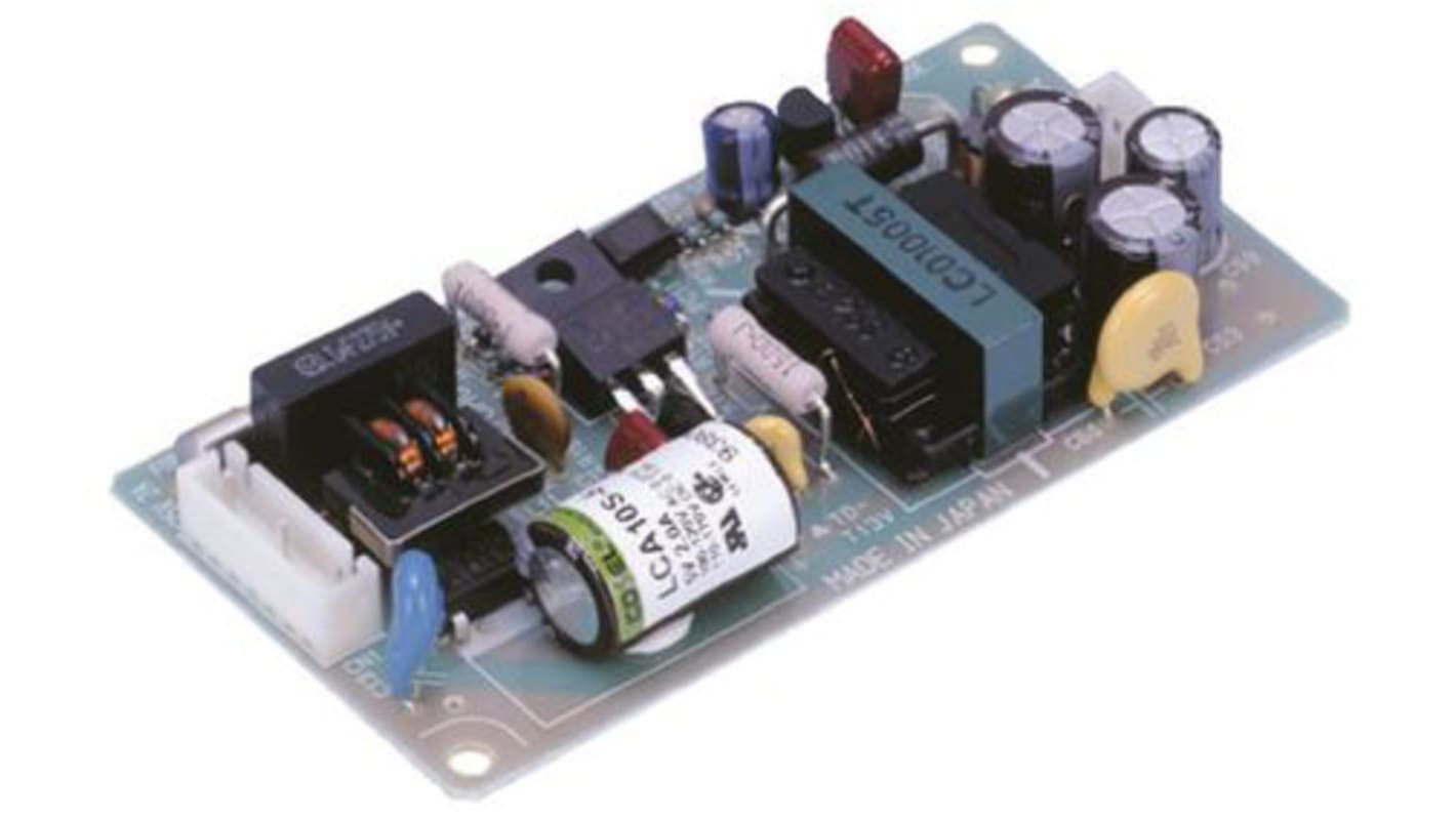 Cosel Embedded Switch Mode Power Supply SMPS, LCA10S-5-H, 5V dc, 2 A, 3 A, 10W, 1 Output, 110 → 170 V dc, 85