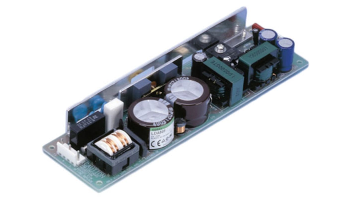 Cosel Switching Power Supply, LDA50F-12, 12V dc, 4.3A, 51.6W, 1 Output, 110 → 370 V dc, 85 → 264 V ac