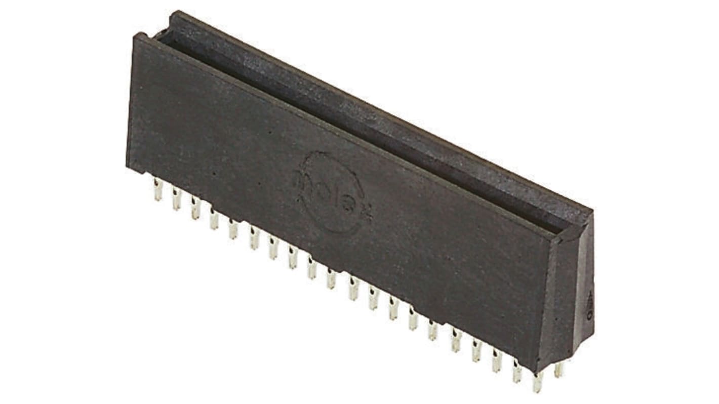 Molex BUS BAR SOCKET EXTREME POWER-EDGE sorozatú, Átmenő furat Edge-csatlakozó 2.5mm 4 pólusú, 2 soros, 40A