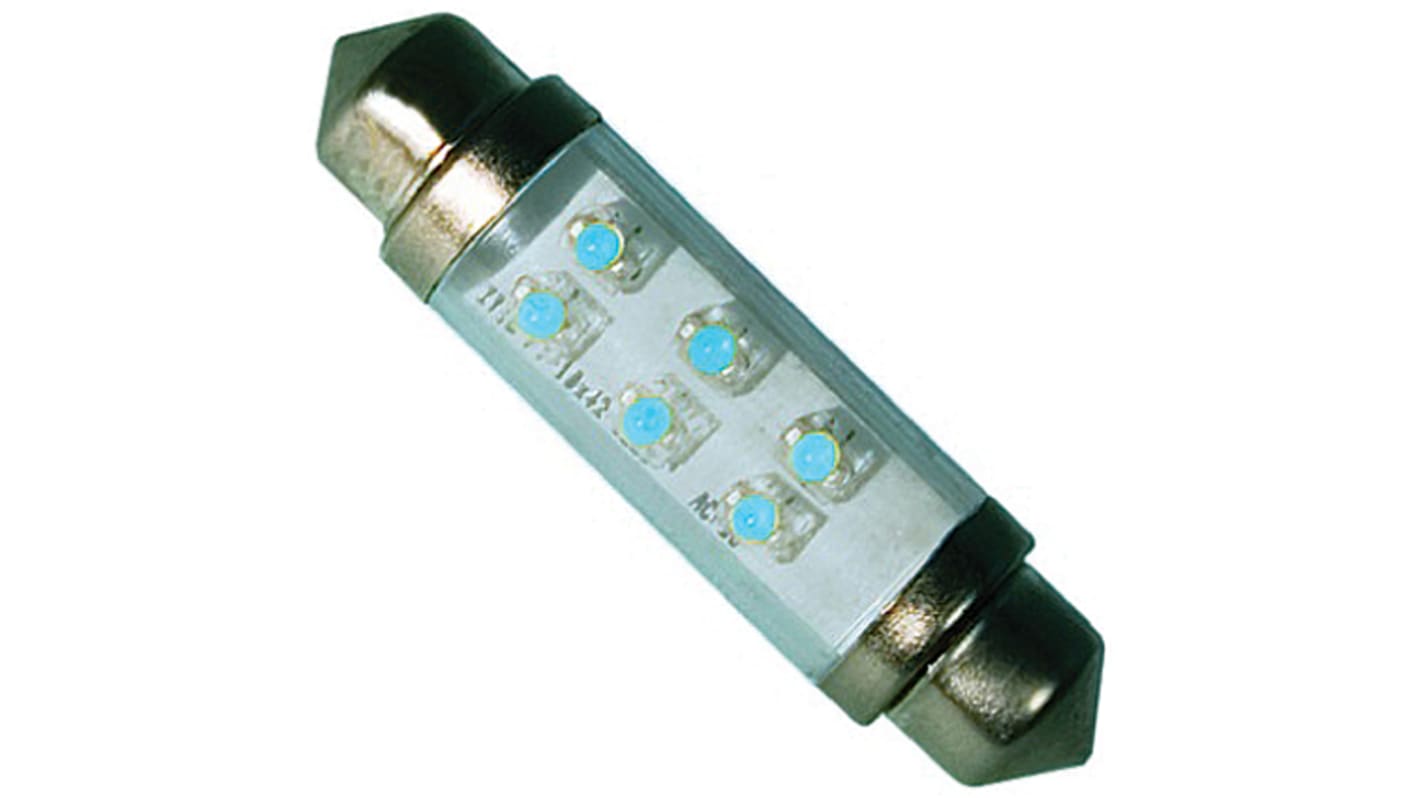 Lampada LED per automotive JKL Components, 24 V c.c., 2 lm, col. Blu