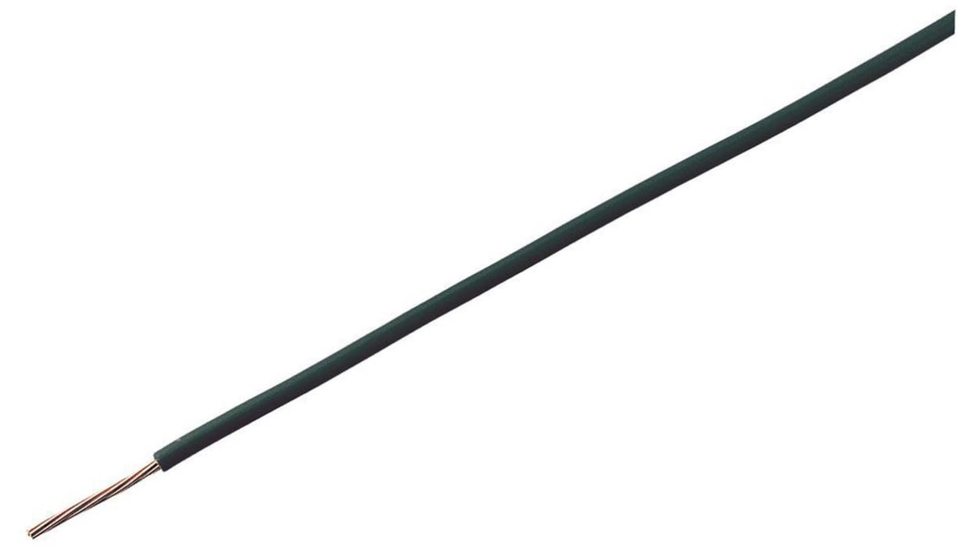 Prysmian Einzeladerleitung 1,5 mm 100m Schwarz Ø 3mm 7/0,53 mm Litzen