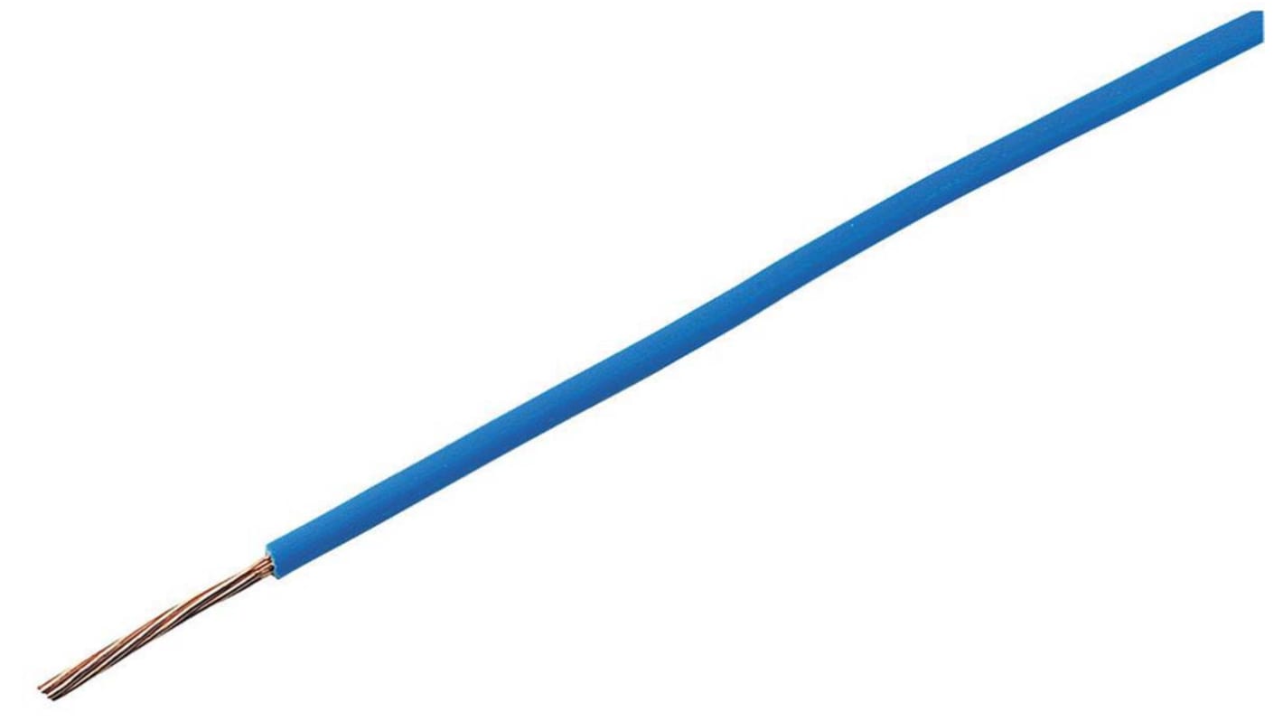 Prysmian 6491B Series Blue 2.5 mm² Hook Up Wire, 7/0.67 mm, 100m
